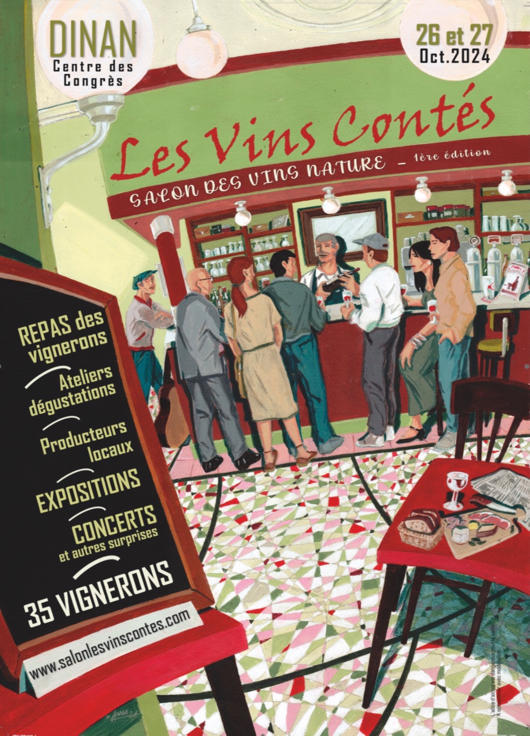 Les vins contés | Illustration